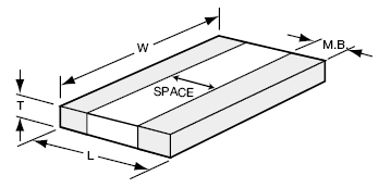 MIL-PRF-123 Capacitor Dimensions diagram